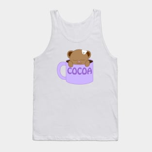 Hot Cocoa Bear Tank Top